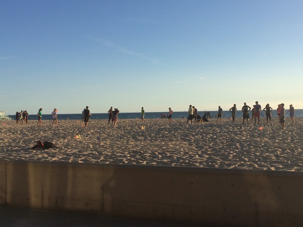 Flag Football on the Beach — enjoy Hermosa Beach’s vibrant beach football scene with pickup games, local leagues, and sunny seaside competition